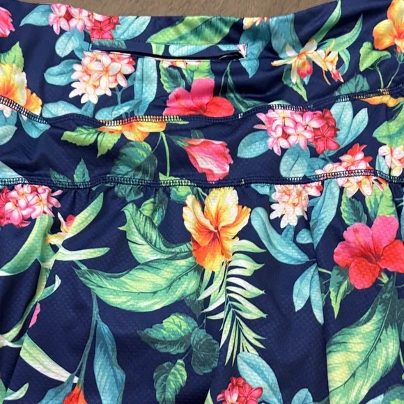 Gottex Navy Floral Skort - Picture 4 of 6